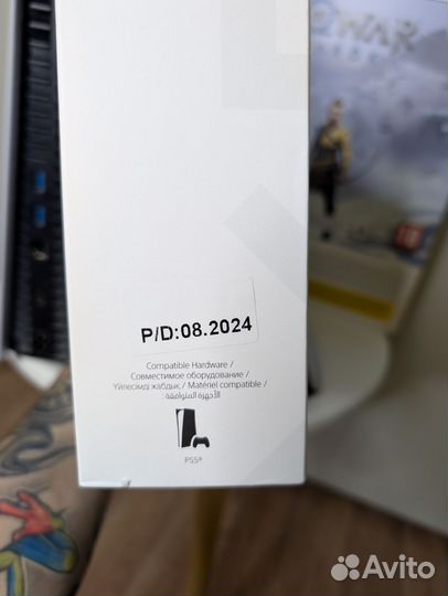 Sony playstation 5 ps5 с дисководом 2 джойстика