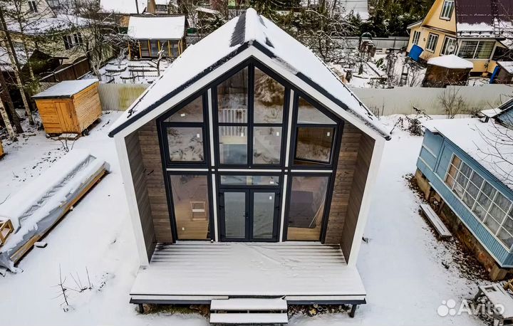 Строительство каркасных домов / Каркасный дом под