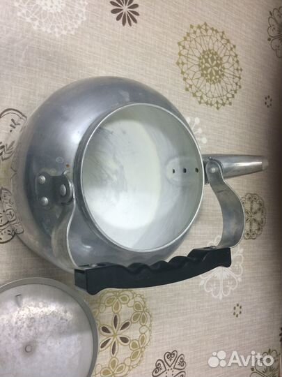 Чайник алюминиевый СССР б.у 2,5 литра