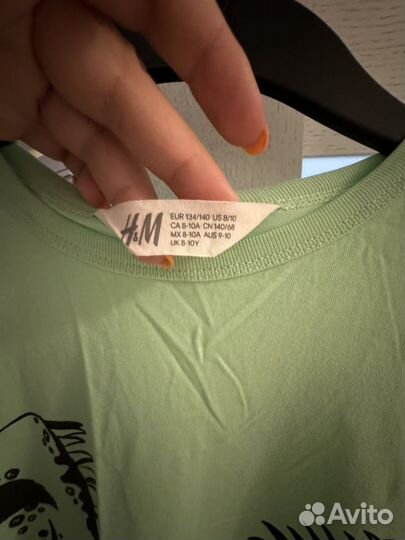 Лонгслив h&m 134-140 H&M