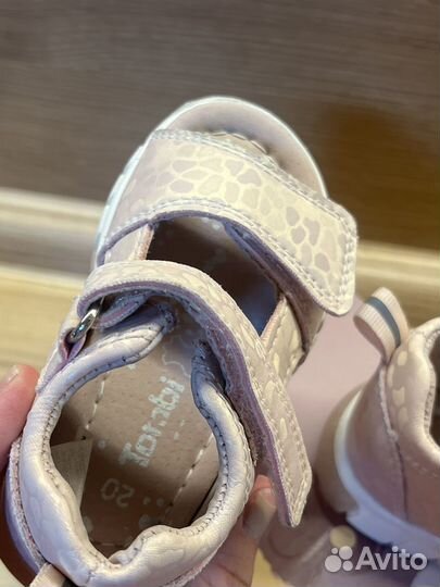 Сандалии для девочки 20 размер
