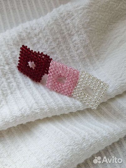 Кольцо из бисера