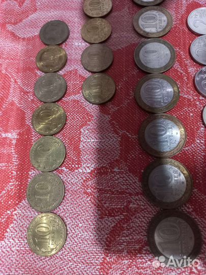 Коллекционные юбилейные редкие монеты 33шт