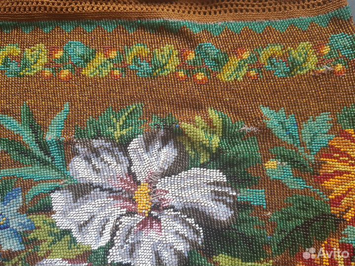 Сумочка, бисер, Россия. Середина XIX-го века