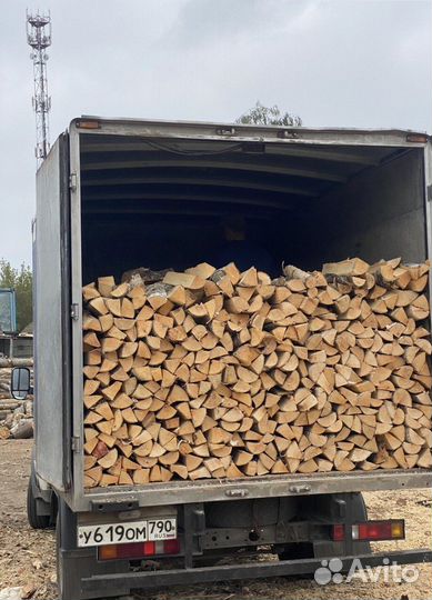 Дрова березовые колотые