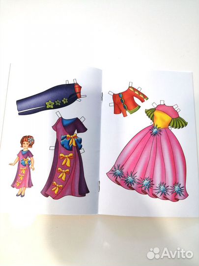 Бумажная кукла Настя, 2006