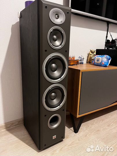 Комплект Колонки JBL E80 и ресивер Denon 1912
