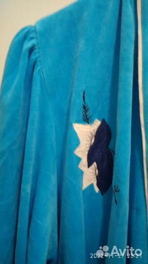 Халат женский велюровый(Индия)