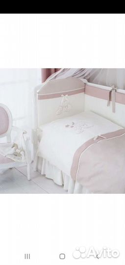 Бортики в детскую кроватку