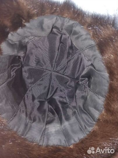 Шляпа женская норковая