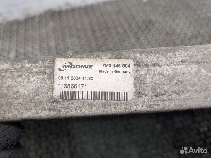 Радиатор интеркулера Seat Alhambra, 2005