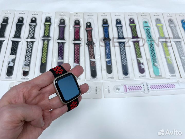 Ремешок apple watch с перфорацией