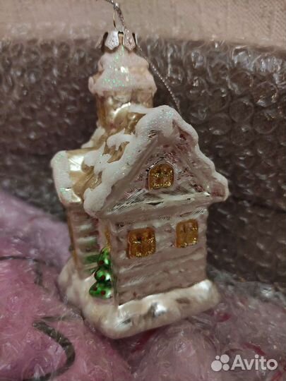 Ёлочные игрушки Домик
