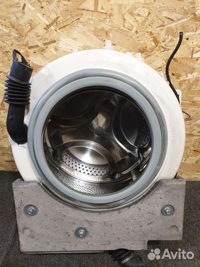 Бак indesit ariston 5, 6кг с новыми подшипниками