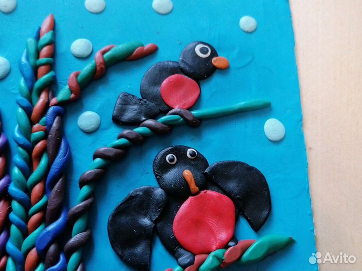 Картина из пластилина 