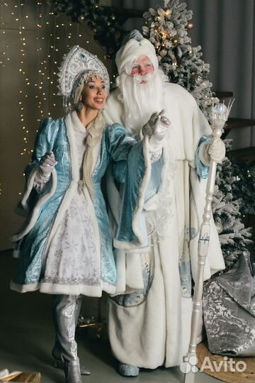 Дед мороз и Снегурочка на дом