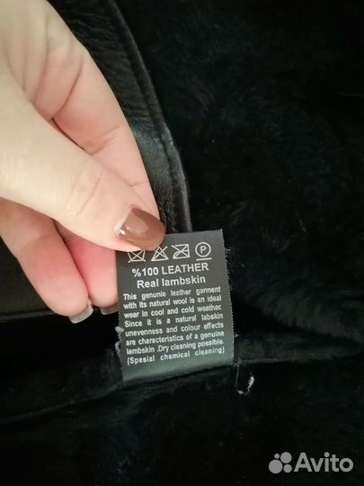 Дубленка новая натуральная 56 р