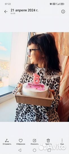 Платье из муслина для девочки