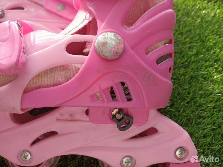 Роликовые коньки детские раздвижные