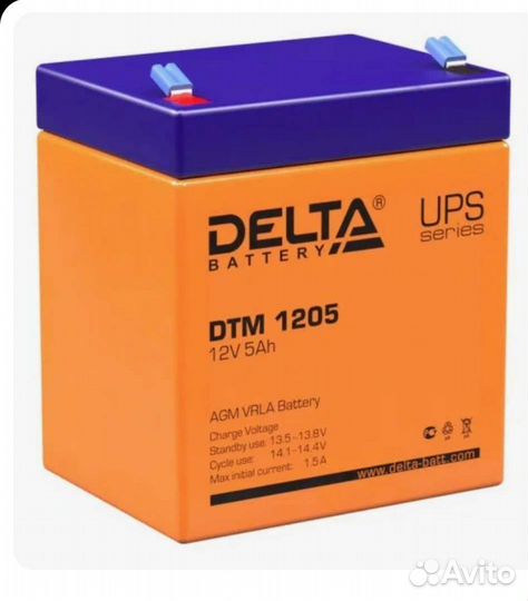 Аккумуляторные батареи delta