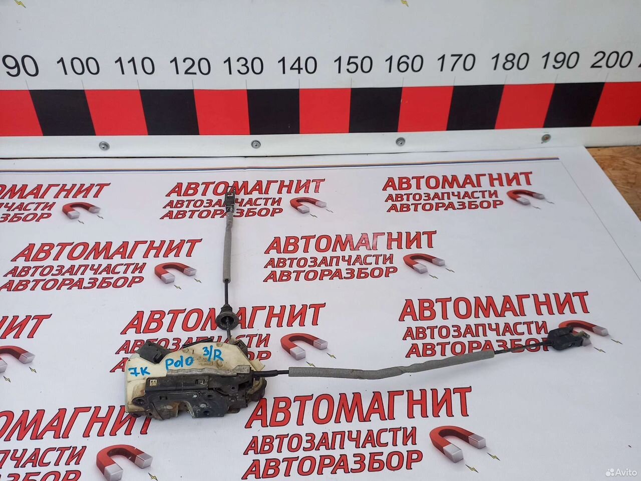 Замок двери задней правой Фольксваген Поло 5