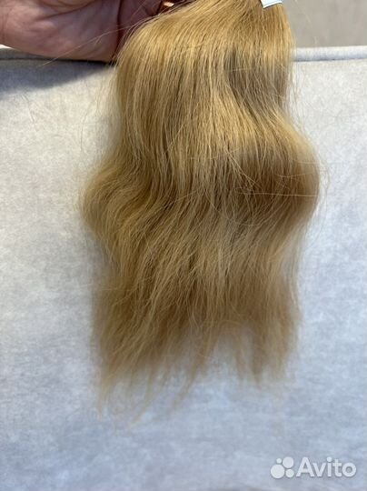 Волосы для наращивания блонд
