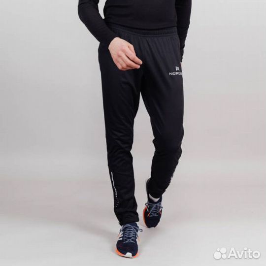 Брюки разминочные nordski PRO black