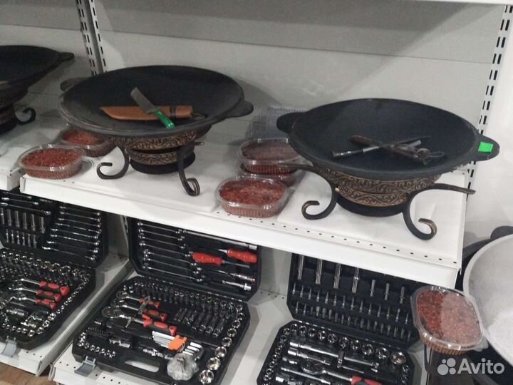 Садж чугунный с подставкой