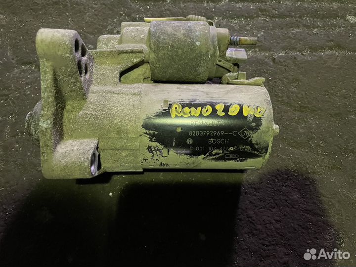 Стартер Renault Duster / Nissan Terrano III (D10)