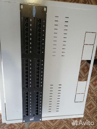 Патч панель 48 портов