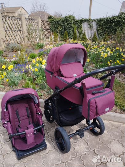Коляска 2 в 1 бу
