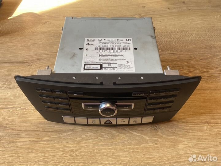 A1669022704 Mercedes gle w166 автомагнитола