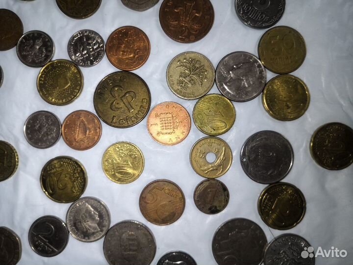 Коллекция монет разных стран