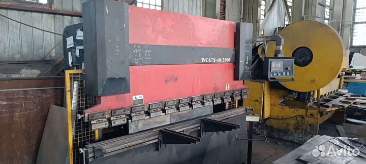 Пресс гидравлический, листогиб с чпу