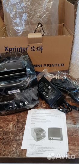 Термопринтер этикеток xprinter xp 365b