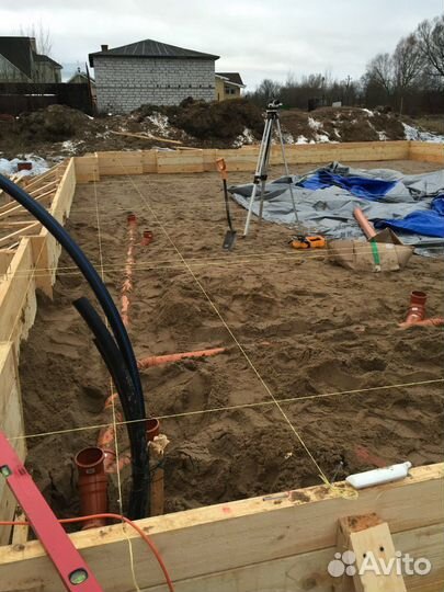 Бетонные работы