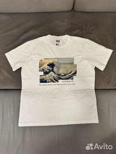 Футболка uniqlo UT hokusai