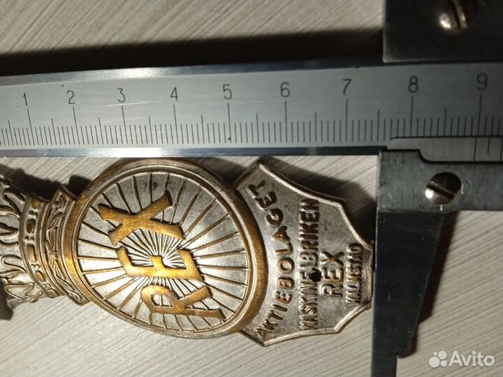 Шильдик велосипедный