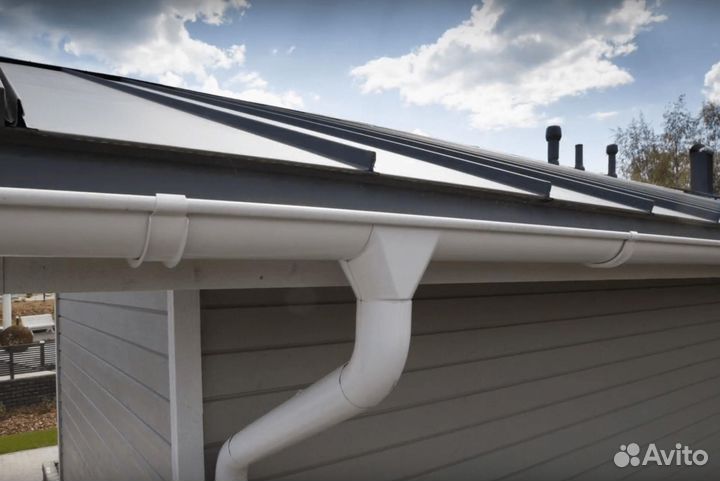 Металлический водосток