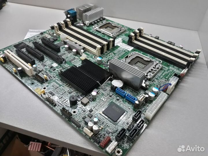 Неисправная материнская плата Socket 1366 HP