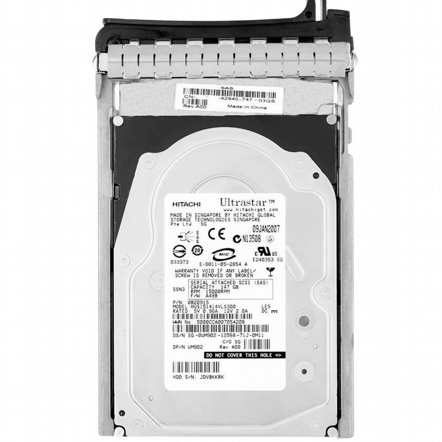 [UM902] Жесткий Диск Dell 146gb Sas 3,5" Hdd Um902