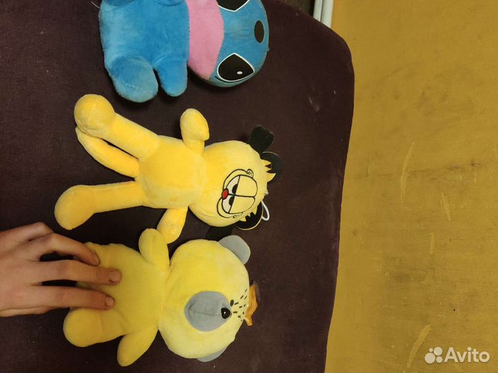 Гарфилд мишка и стич