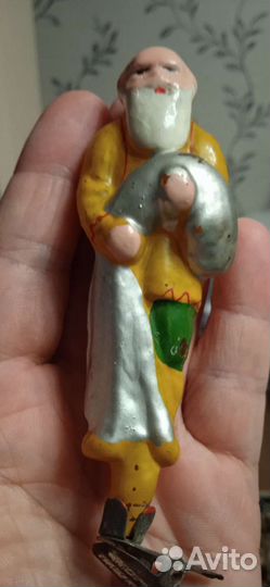 Елочные игрушки СССР на прищепке