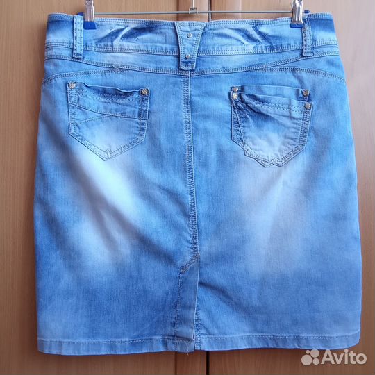 Юбка джинсовая р.52-54