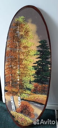 Картина на спиле дерева