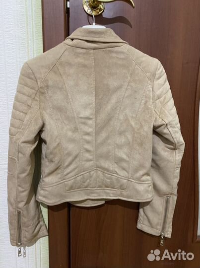 Куртка женская новая 42 размер замшевая