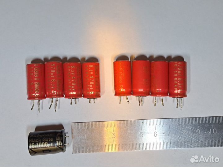 Конденсаторы Black Gate