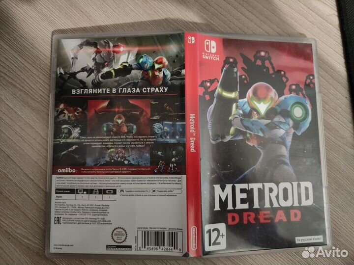 Metroid dread (картридж)