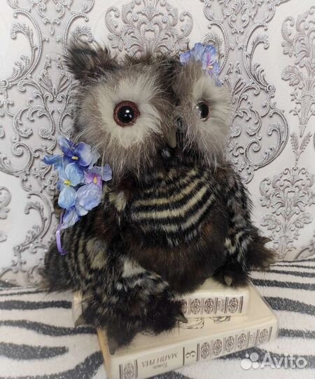 Совы ручной работы (из меха)