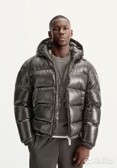 Пуховик zara moncler puffer jacket